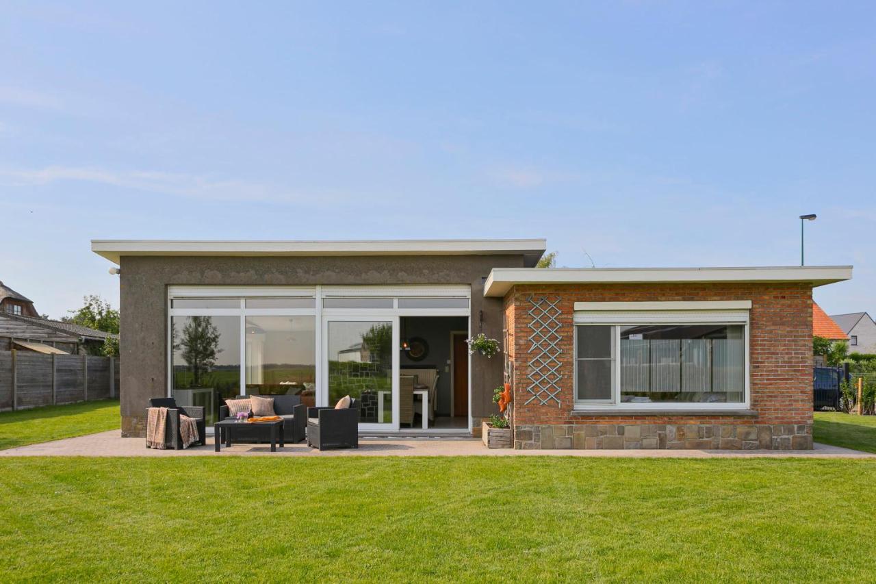 デ ハーン Huswell - Bungalow With Garden At 5 Minutes From The Beachヴィラ エクステリア 写真